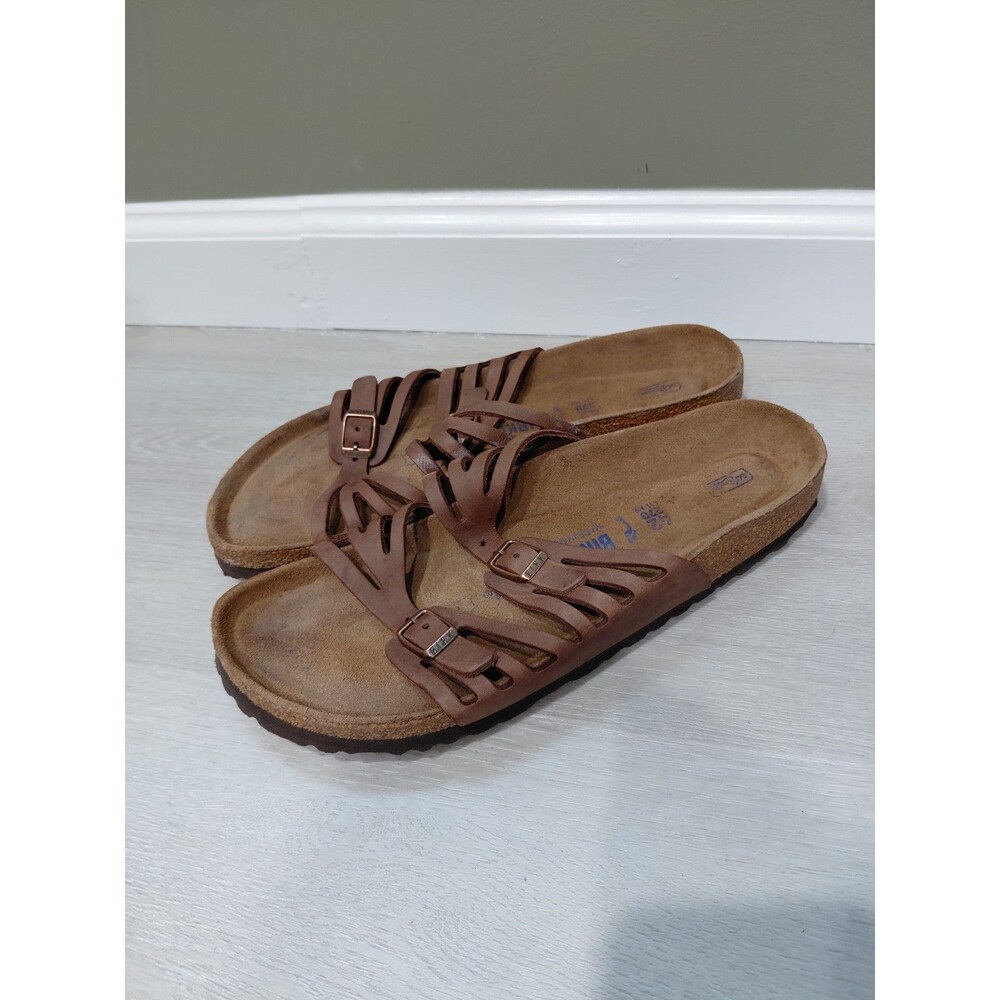 Birkenstock Granada Brown Soft Footbed 42EU 11US Narrow